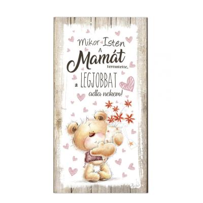 Fa Dekor Tabla Hutomagnes Hfd059 Nagymama Ajandek