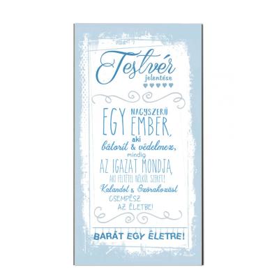 Fa Dekor Tabla Hutomagnes Hfd069 Ajandek Testvernek