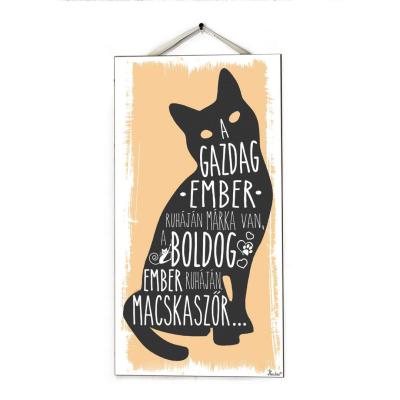 Fali Dekor Tabla Fd011 Cicas Ajandek Otletek