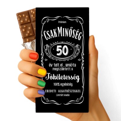 Feliratos Csokolade Vicces Egyedi Csokolade Csoki Csoda Szuletsenapi Csoki 065 50 Szuletesnapi Ajandek Csak Minoseg