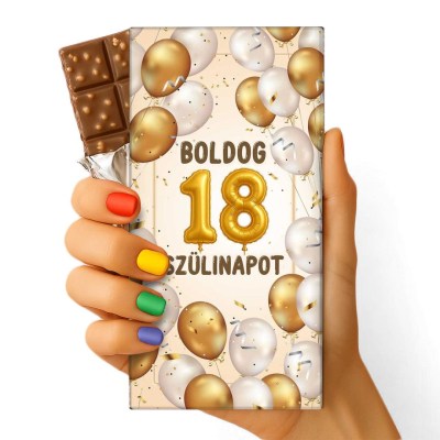 Feliratos Csokolade Vicces Egyedi Csokolade Csoki Csoda Szuletsenapi Csoki 086 18 Szuletesnapi Ajandek Koros