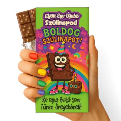 Feliratos Csokolade Vicces Egyedi Szuletsenapi Csoki 004 Szuletesnapi Ajandek Eljott Egy Ujabb Szulinapod