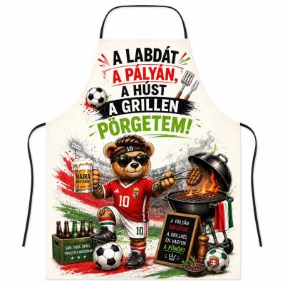 Grill Koteny Ajandek Focistanak Focis Ajandek A Labdat A Palyan A Hust A Grillen Porgetem V