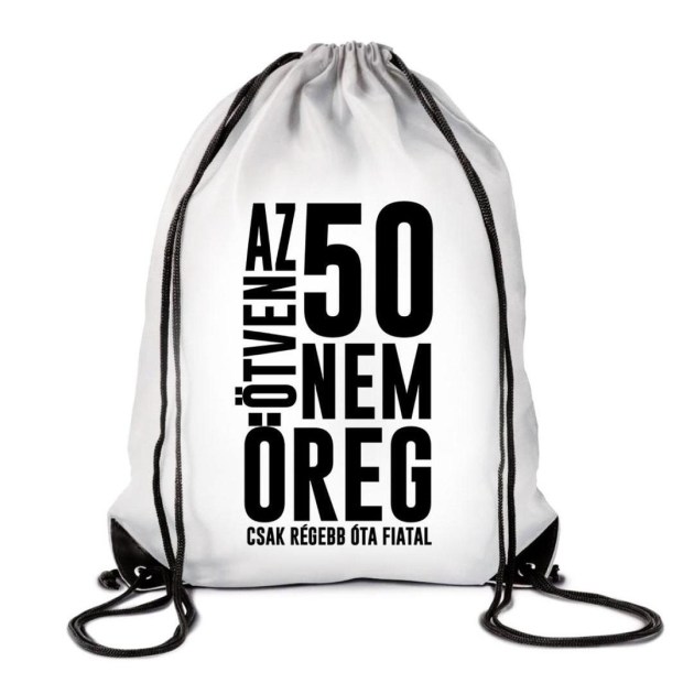 Hatizsak Tornazsak 50 Az Nem Oreg Tzx105 Vicces Ajandek 50 Szulinapi Ajandek