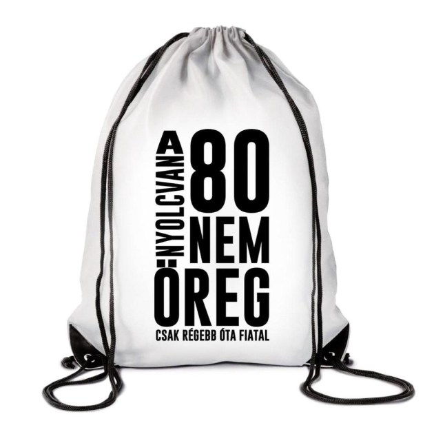 Hatizsak Tornazsak 80 Az Nem Oreg Tzx108 Vicces Ajandek 80 Szulinapi Ajandek
