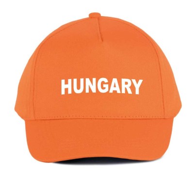 Hungary Baseball Sapka Magyarorszag Focis Sapka Bs274 Narancs