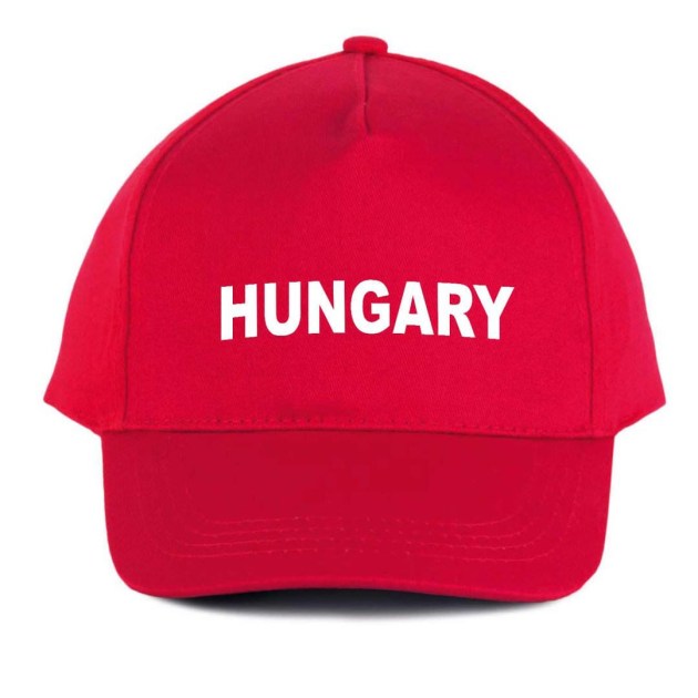 Hungary Baseball Sapka Magyarorszag Focis Sapka Bs274 Piros