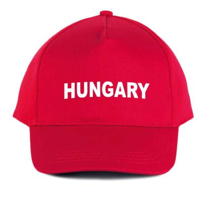 Hungary Baseball Sapka Magyarorszag Focis Sapka Bs274 Piros