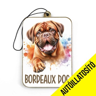 Ill012 Bordeaux Dog Autos Kiegeszito Kutyas Autoillatosito