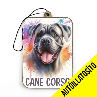 Ill019 Cane Corso Autos Kiegeszito Kutyas Autoillatosito