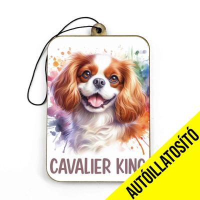 Ill020 Cavalier King Spaniel Autos Kiegeszito Kutyas Autoillatosito