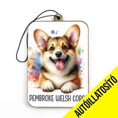 Ill024 Corgi Autos Kiegeszito Kutyas Autoillatosito