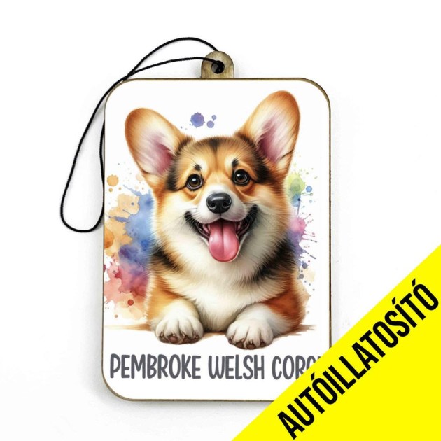 Ill024 Corgi Autos Kiegeszito Kutyas Autoillatosito