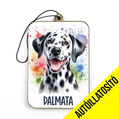Ill026 Dalmata Autos Kiegeszito Kutyas Autoillatosito