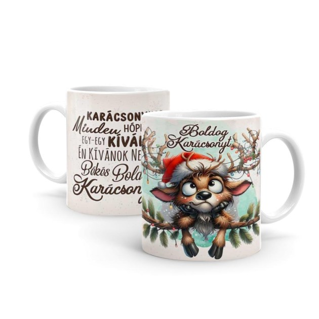 Karacsonyi Ajandek Bogre Karacsonyra B1293 Boldog Karacsonyt Minden Hopehely