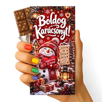 Karacsonyi Ajandek Karacsonyi Csoki Boldog Karancsonyt Hoember Legyen Szep