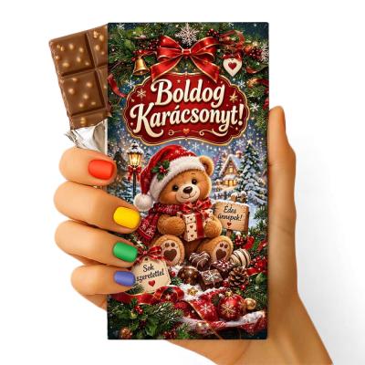Karacsonyi Ajandek Karacsonyi Csoki Boldog Karancsonyt Macis Edes Unnepek