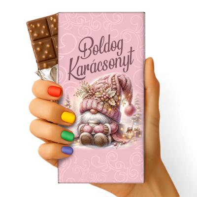 Karacsonyi Ajandek Karacsonyi Csoki Boldog Karancsonyt Rozsaszin Gnome Manos Csoki Cc167