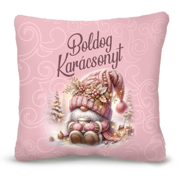 Karacsonyi Pluss Parna Karanyosi Ajandek Nnp188 Boldog Karacsonyt Rozsaszin Gnome Manos Parna