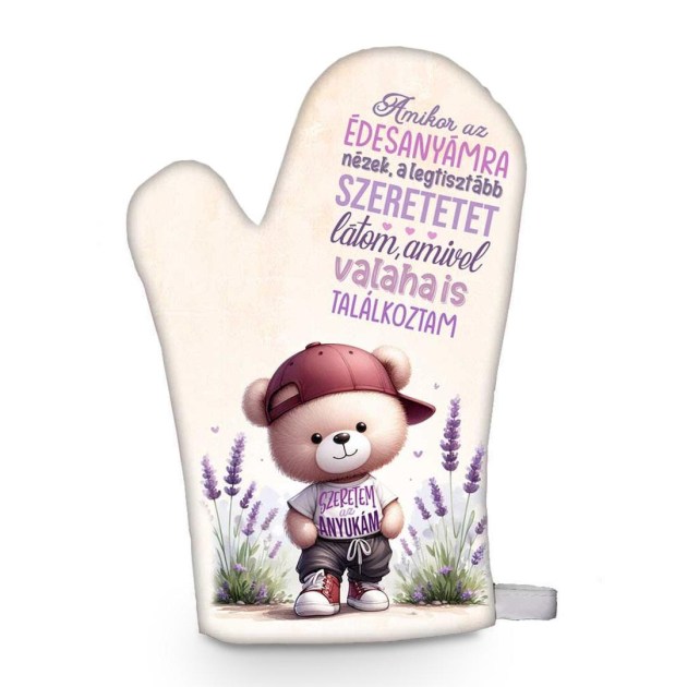 Konyhai Fozokesztyu Anyak Napi Ajandek Anyaknak Fk040 Amikor Az Edesanyamra Edenyfogo