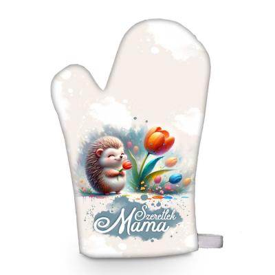 Konyhai Fozokesztyu Anyak Napi Ajandek Anyaknak Fk049 Szeretlek Mama Suni Tulipanos Edenyfogo