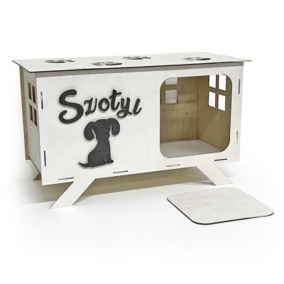 Kutyahaz Egyedi Felirattal Feher Fekete Felirat 6