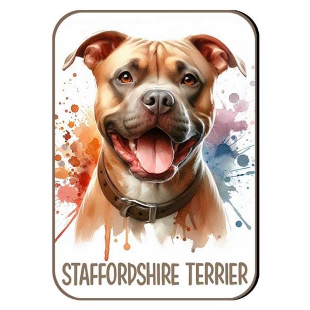 Kutyas Hutomagens 057 Staffordshire Terrier Barna
