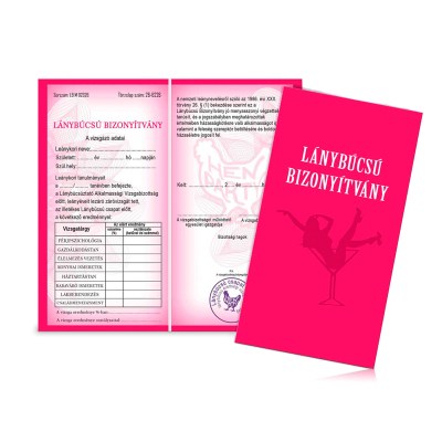 Lanybucsu Bizonyitvany