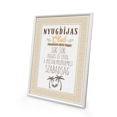 Large 1758036001 H 250 Nyugdijasoknak Falikep Asztali Kepkeret Nyugdijas Ajandek Nyugdijba Vonulas Alkalmara Fak009 Nyugdijas Club