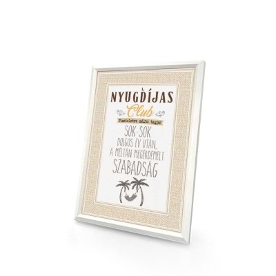 Large 1758288212 H 250 Nyugdijasoknak Falikep Asztali Kicsi Kepkeret Nyugdijas Ajandek Nyugdijba Vonulas Alkalmara Kkk009 Nyugdijas Club