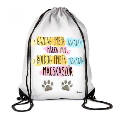 Macskaszor Cicas Ajandek Tornazsak Taska Tz010