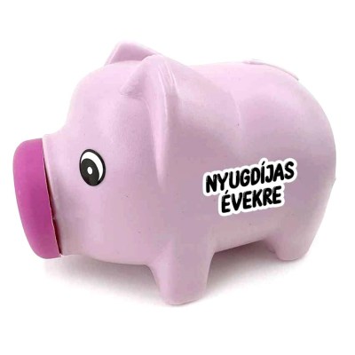 Mpe006 Muanyag Malacpersely Nyugdijas Evekre Vicces Ajandek