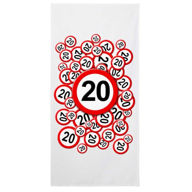 Nagy Torolkozo 20 Szulinapi Ajandek 100x50 Mt010