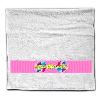 Nagy Torolkozo 40 Szulinapi Ajandek Ntcs018 Boldog 40 Szulinapot Pink