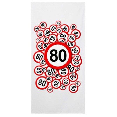 Nagy Torolkozo 80 Szulinapi Ajandek 100x50 Mt016