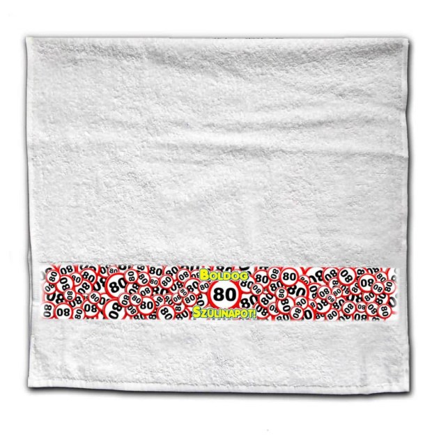 Nagy Torolkozo 80 Szulinapi Ajandek Ntcs012 80 Koros