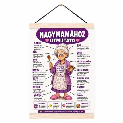 Nagymamahoz Utmutato Vicces Ajandek Noknek Ferfiaknak