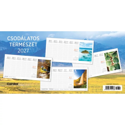 Naptar Asztali 2027 Csodalatos Termeszet 02