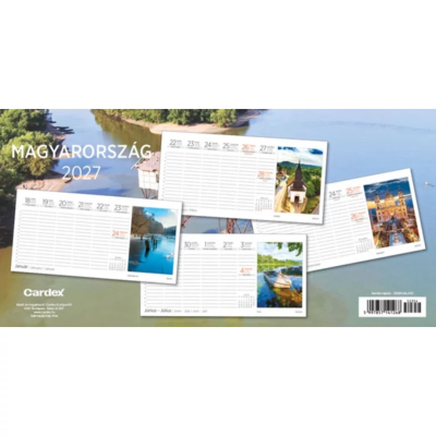 Naptar Asztali 2027 Magyarorszag 02