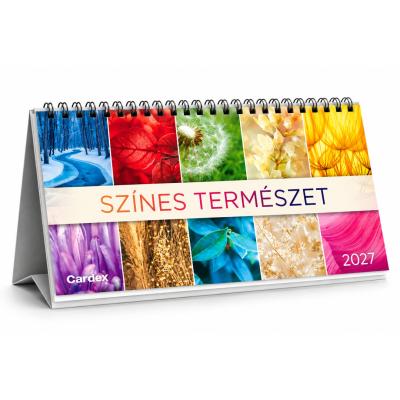 Naptar Asztali 2027 Szines Termeszet