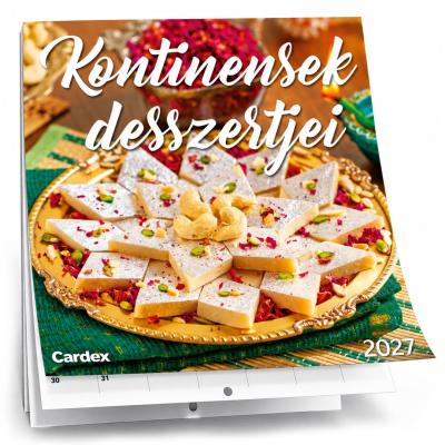 Naptar Fali 2027 Kontinensek Desszertjei