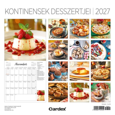 Naptar Fali 2027 Kontinensek Desszertjei 02