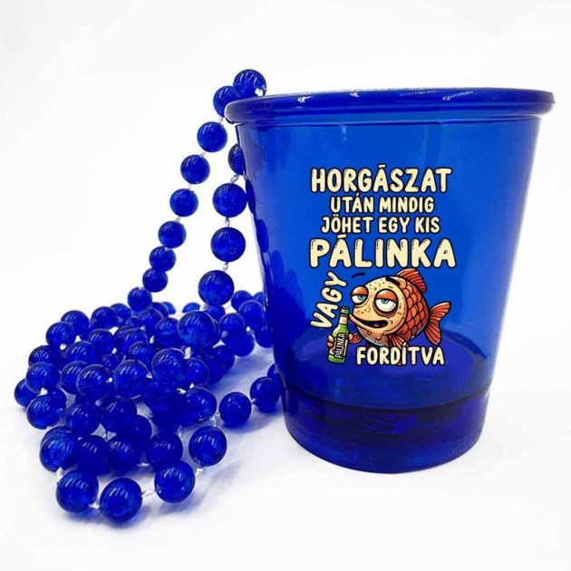 Nyp307 Nyakba Akaszthato Kek Ledes Pohar Horgaszat Utan Mindig Party Kellek