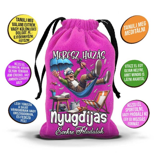 Nyugdijas Ajandek Nyugdijas Bucsuztatora Meresz Huzas Mhz013 Pink