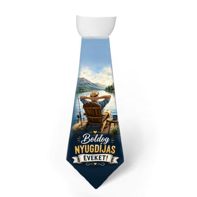 Nyugdijas Nyakkendo Nyugdijas Bucsuztatora Ny141 Boldog Nyugdijas Eveket Horgaszos