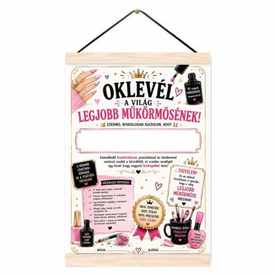 Oklevel A Vilag Legjobb Mukormosnek Ajandek 80
