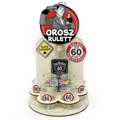 Orosz Rulett Rassian Rulette 60 Szuletesnapi Italos Jatek 60 Szulinapi Ajandek Or008