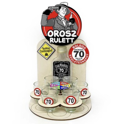 Orosz Rulett Rassian Rulette 70 Szuletesnapi Italos Jatek 70 Szulinapi Ajandek Or009