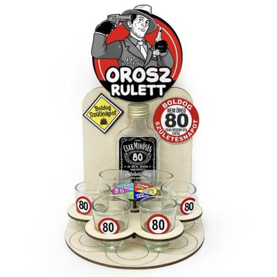 Orosz Rulett Rassian Rulette 80 Szuletesnapi Italos Jatek 80 Szulinapi Ajandek Or010