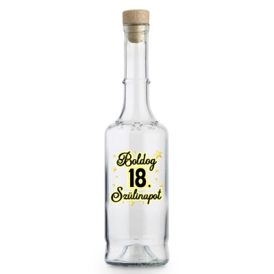 Palinkas Uveg Magyar Pu002 Boldog 18. Szulinapot Ajandek Szulinapra